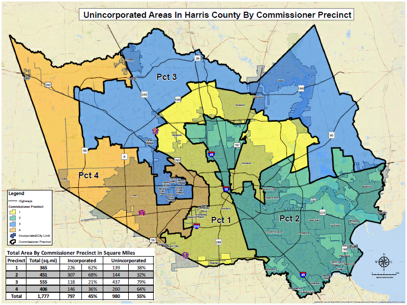 Hcso Precinct Map